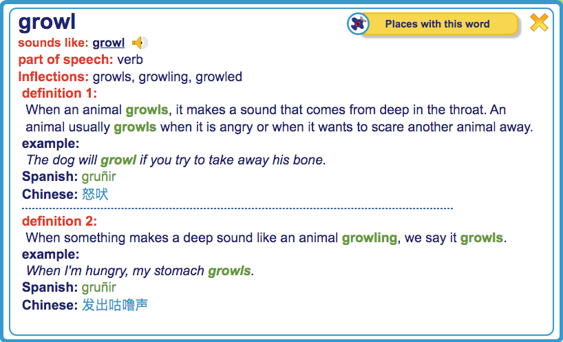 The Dog Growls When It'S Angry What Kind of Clause