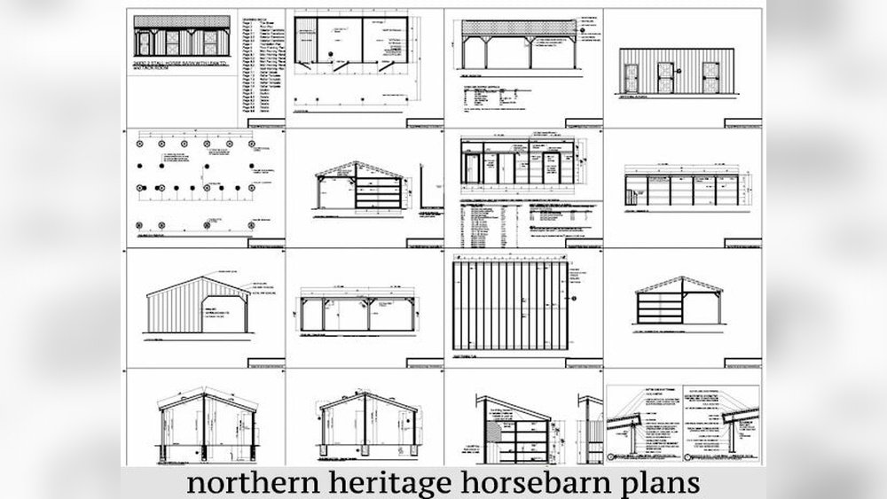 2 Stall Horse Barn
