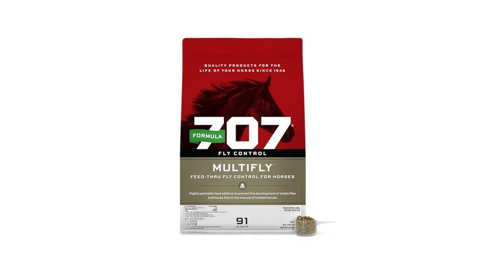 Best Feed Thru Fly Control for Horses
