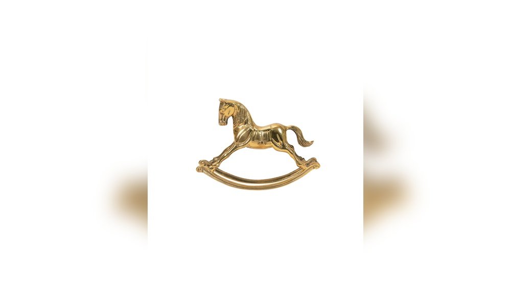 Brass Rocking Horse