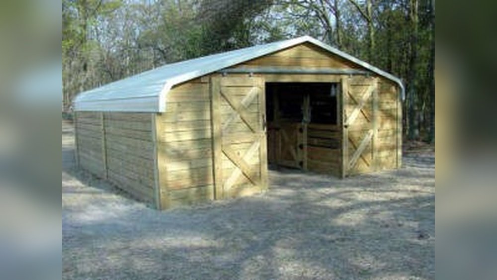 Carport Horse Barn