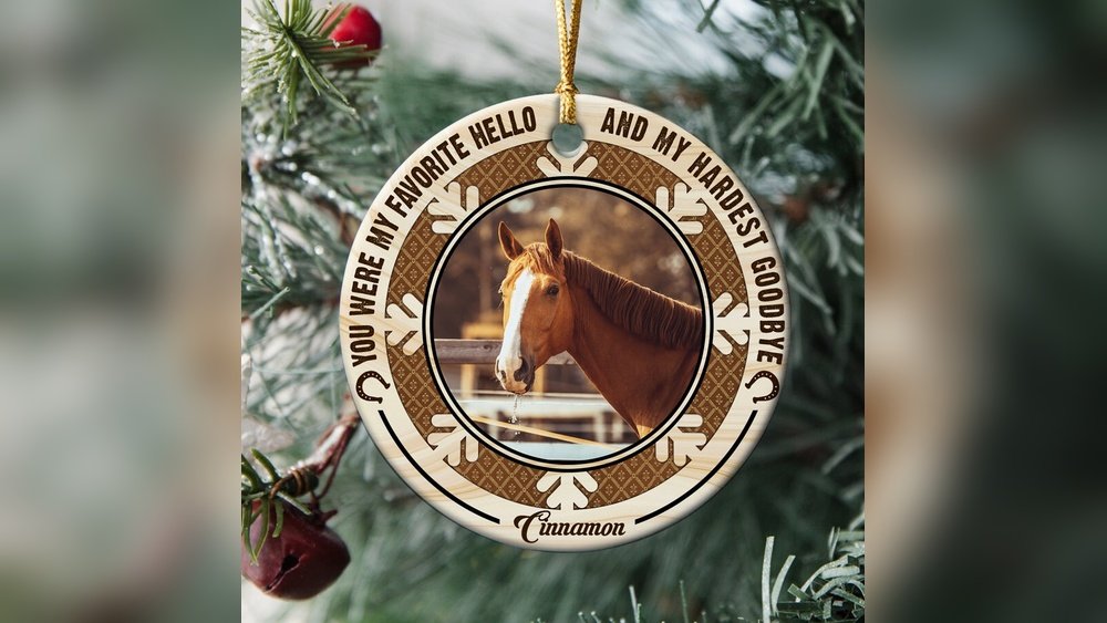 Custom Horse Ornaments