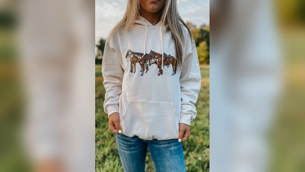 Horse Hooded Sweatshirts