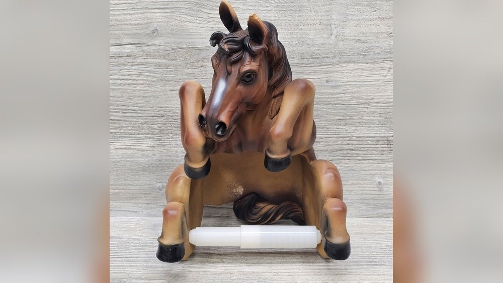Horse Toilet Paper Holder