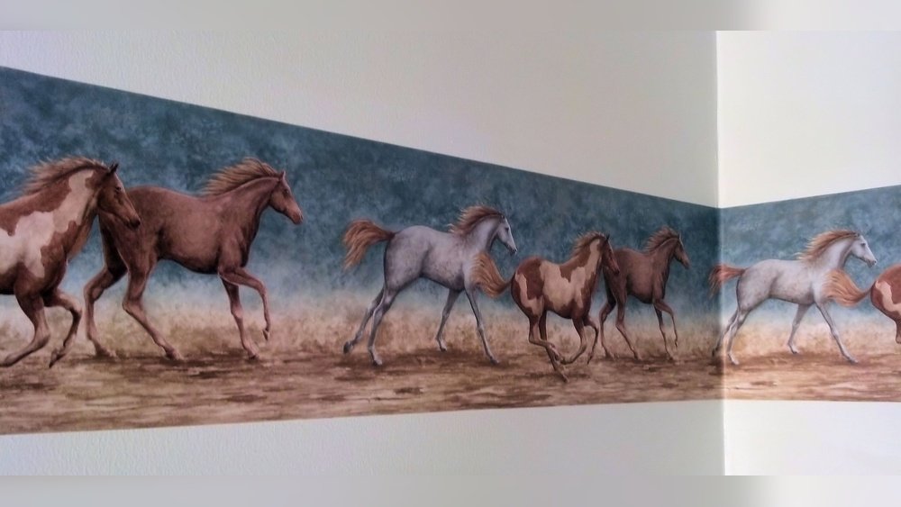 Horse Wallpaper Border