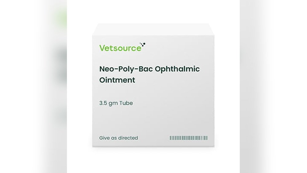 How Long Do You Give Neopolybac in the Eye Dog