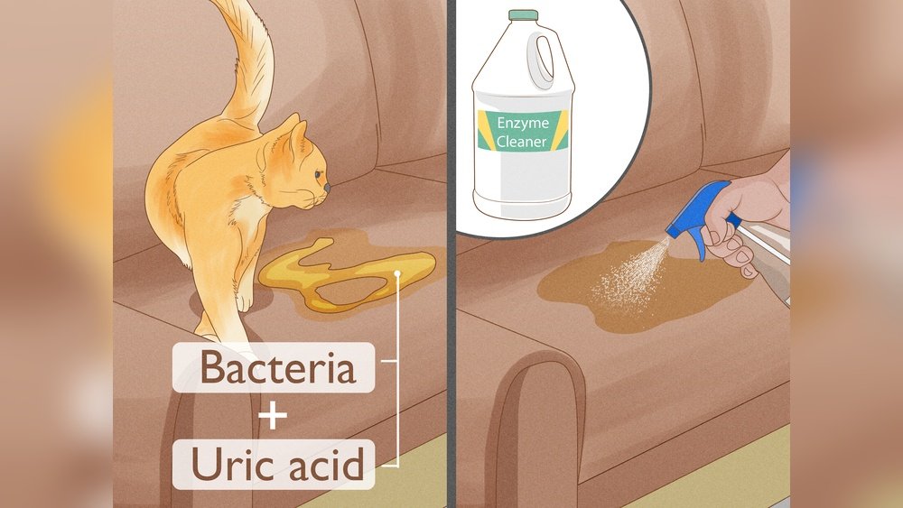 How to Clean Cat Urine Out of Couch