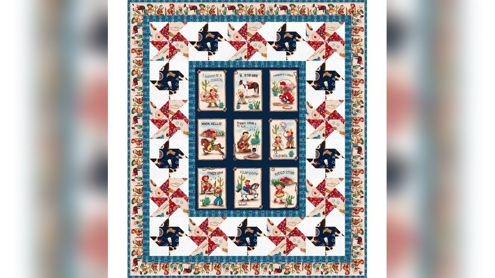 Michael Miller Horse Panel