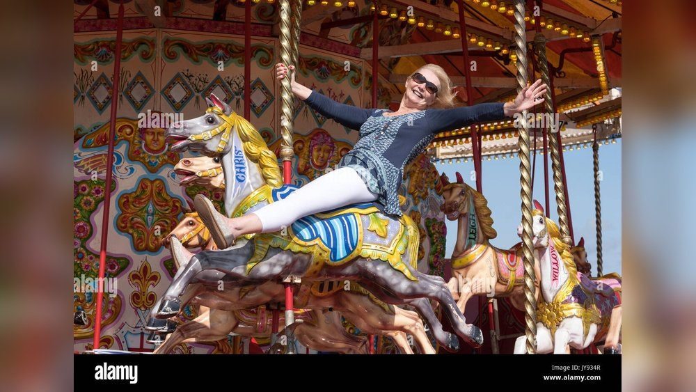 Ride on Carousel Horse