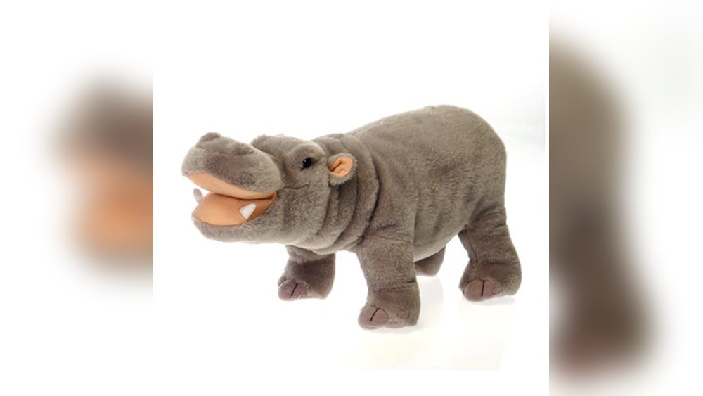 Small Hippopotamus Stuffed Animal