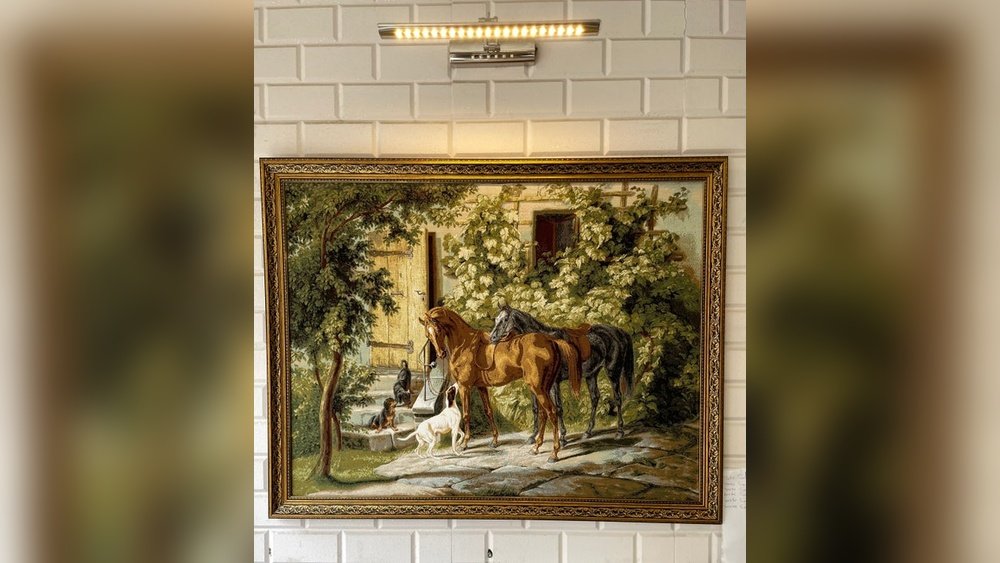 Tapestry Horse
