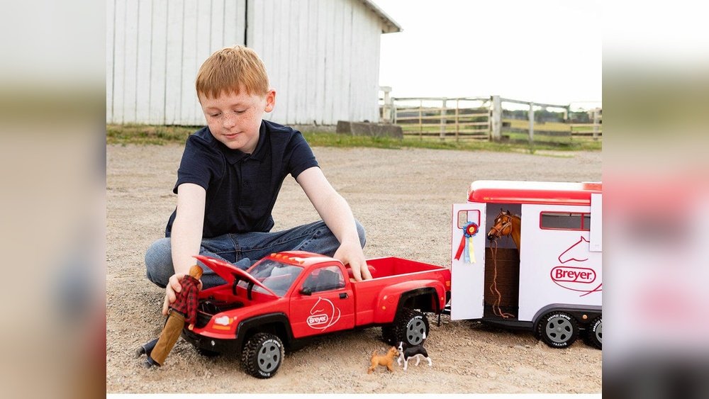 Toy Horse Trailer And Truck
