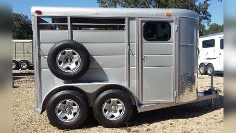 Two Horse Slant Trailer